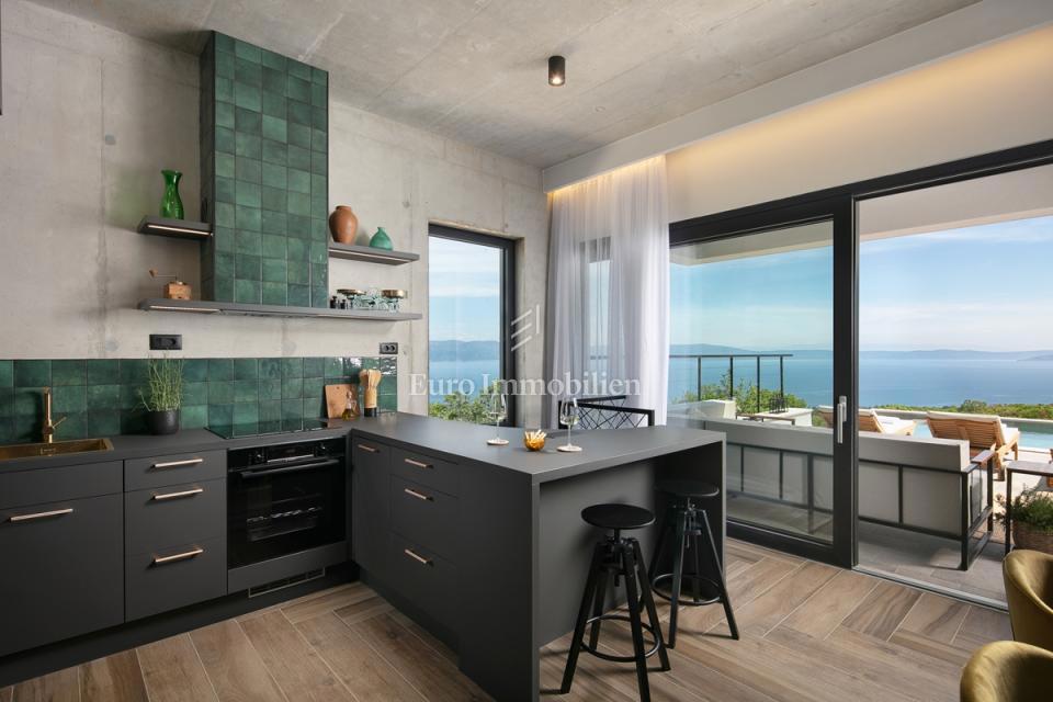 Istria - Villa di lusso con vista panoramica sul mare