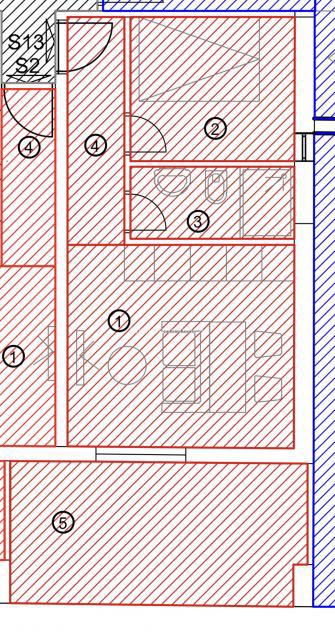 Crikvenica, appartamento con loggia e vista mare