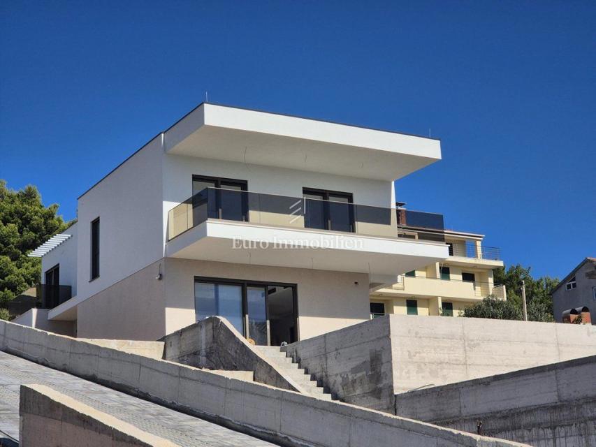 Žaborić, Šibenik – Villa con piscina e vista mare