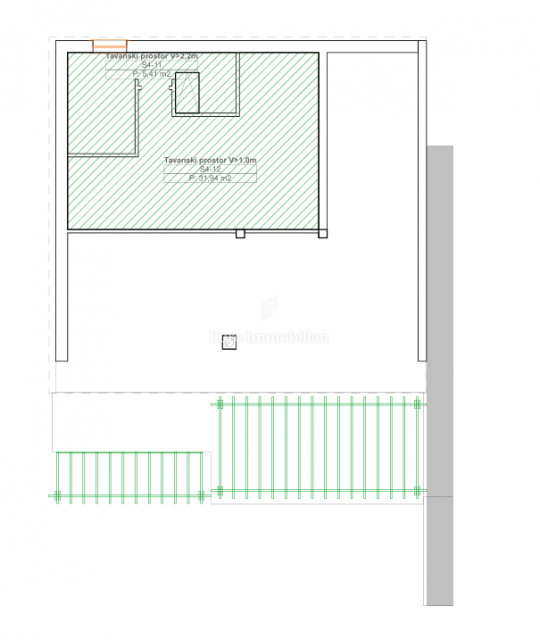 Turnić - Lussuoso appartamento con terrazza e vista mare