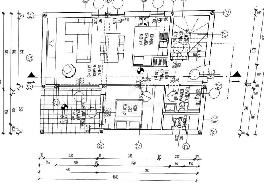 Ville con piscina, a 300 m dal mare - Ugljan, Lukoran