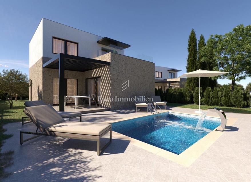 Ville con piscina, a 300 m dal mare - Ugljan, Lukoran