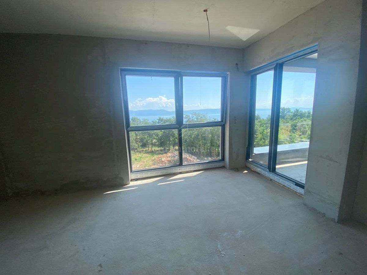 Villa with a beautiful view of the sea, under construction