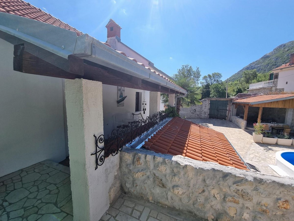 Two stone houses with a swimming pool, Tribalj