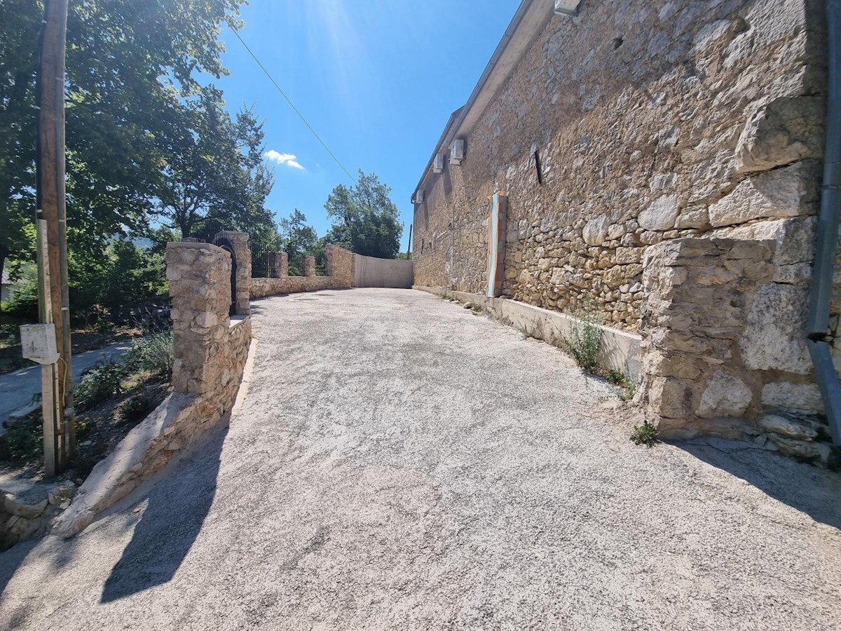 Two stone houses with a swimming pool, Tribalj