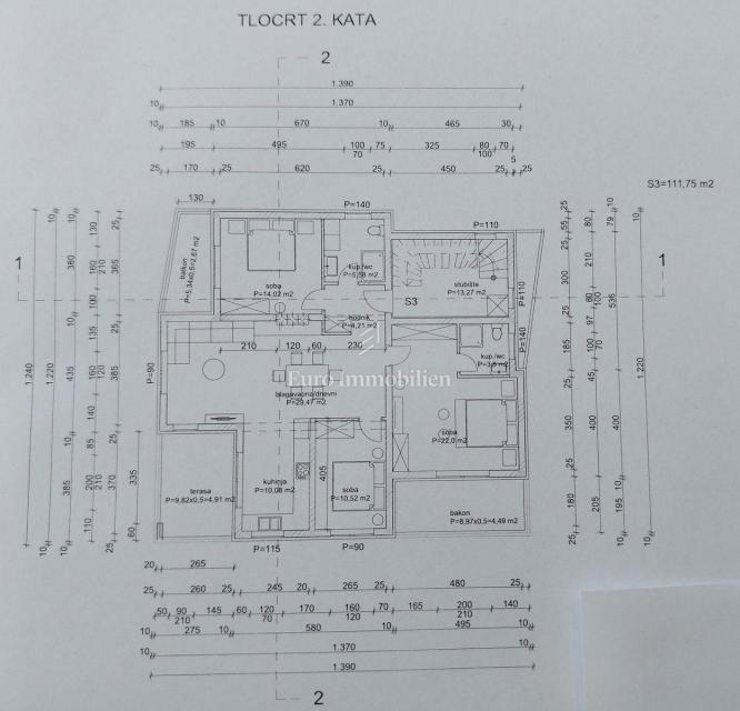 MEDULINO! Appartamento alsecondo piano in palazzina di nuova costruzione!