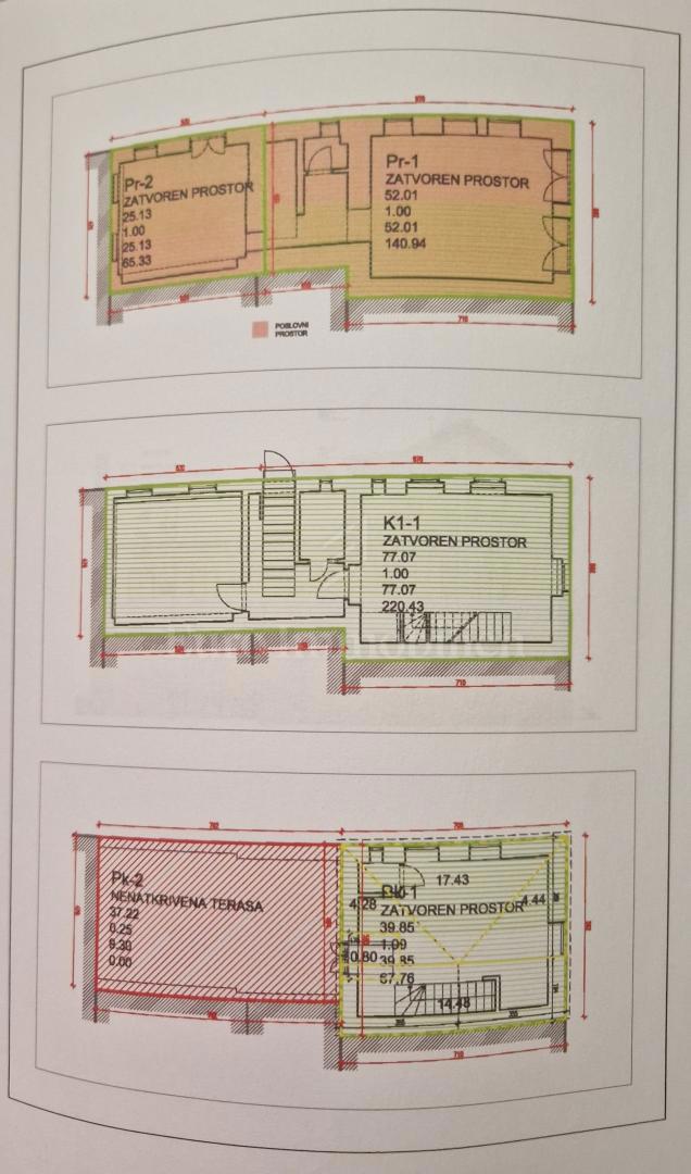 Pirovac - casa con appartamento i spazio commerciale