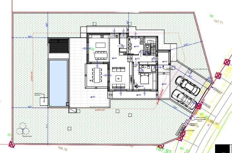 Zona Parenzo - villa con piscina in costruzione