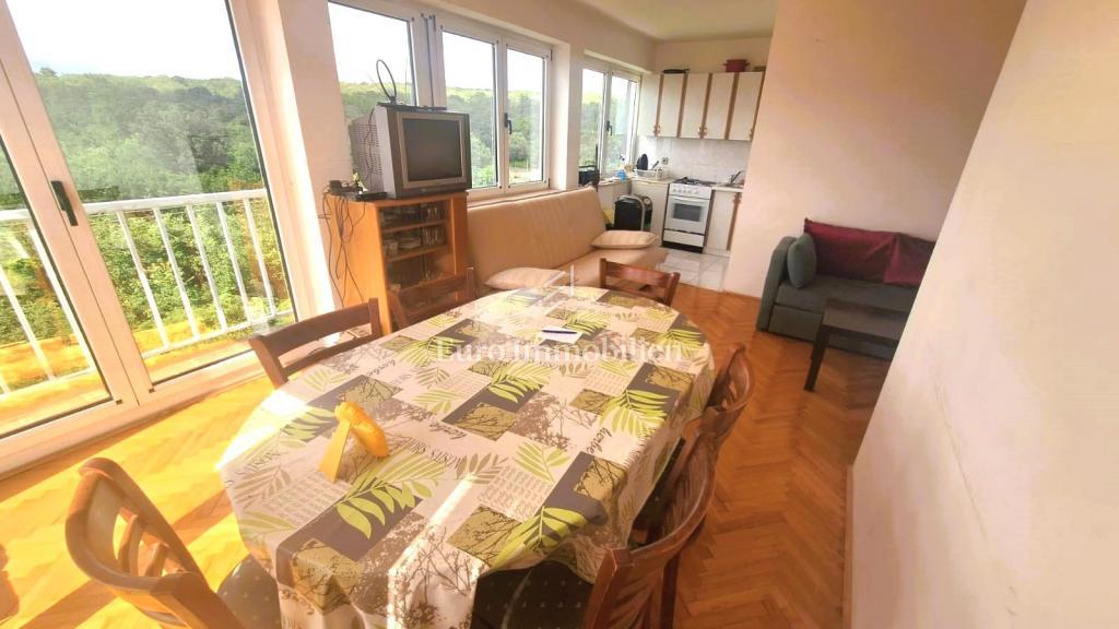 Malinska, appartamento con vista mare aperta