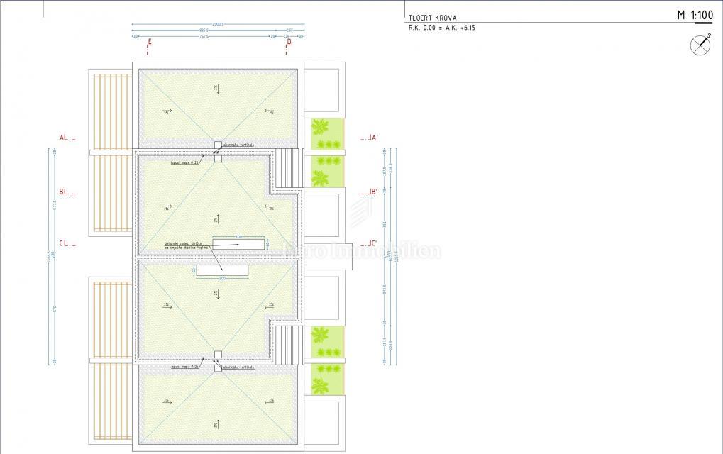 Privlaka - appartamenti con giardino, nuova costruzione