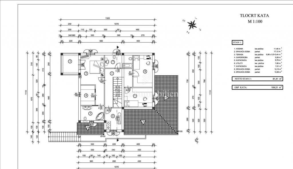 Isola di Krk - spaziosa casa con vista panoramica