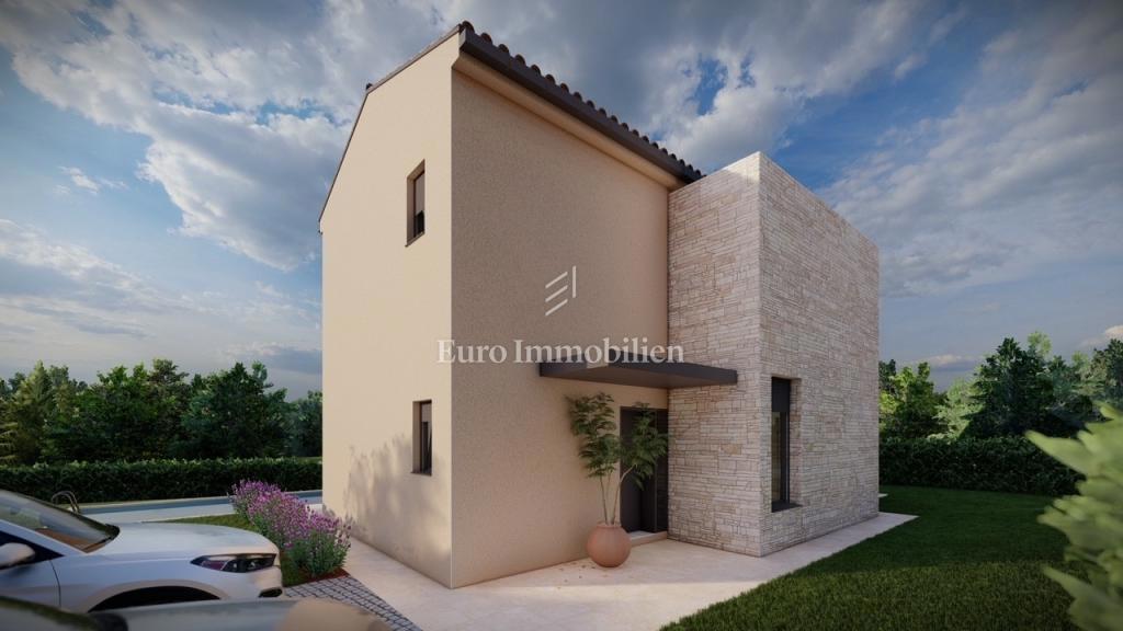 Parenzo, dintorni - villa in costruzione