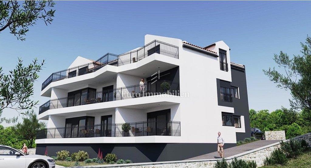 Sebenico, dintorni - nuovo edificio vicino al lago