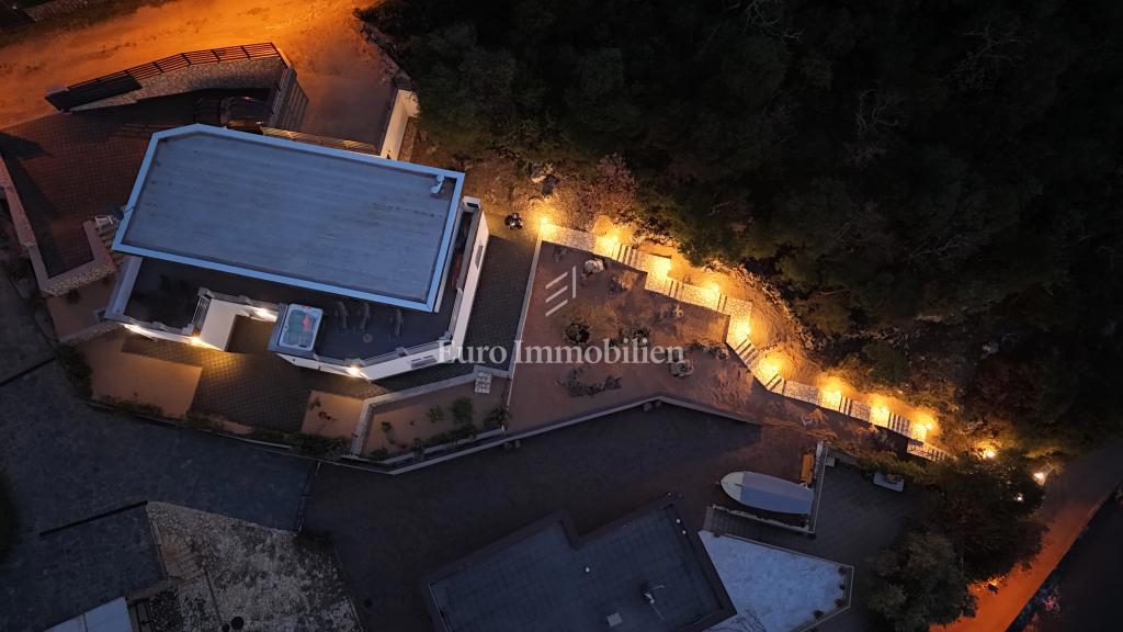 Villa prima fila sul mare con vista panoramica