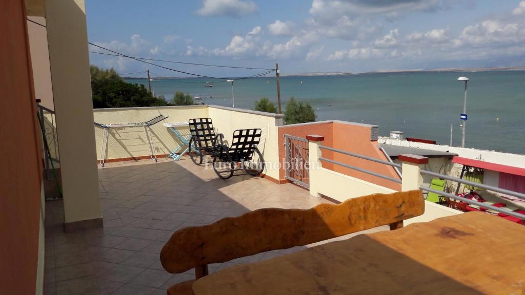 Nin - condominio, prima fila al mare