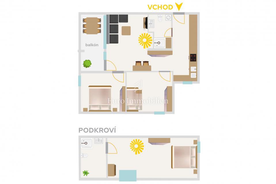 Pag, Povljana, Appartamento in prima fila sul mare