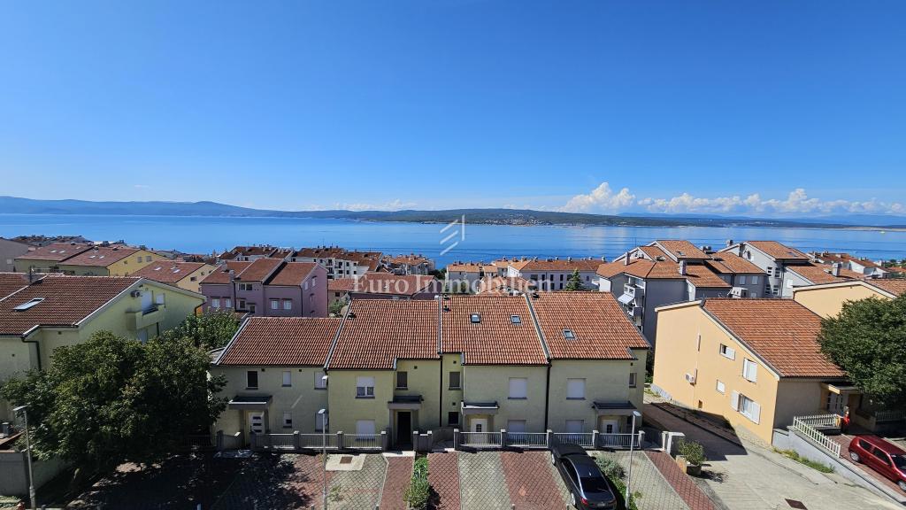 Crikvenica, Appartamento arredato con vista panoramica sul mare