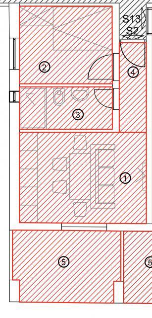 Crikvenica, appartamento con loggia e vista mare