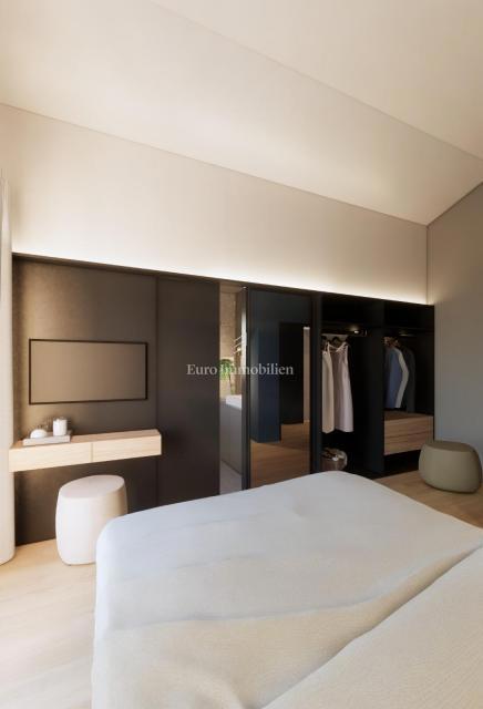 Villa con piscina e vista mare - citta di Krk