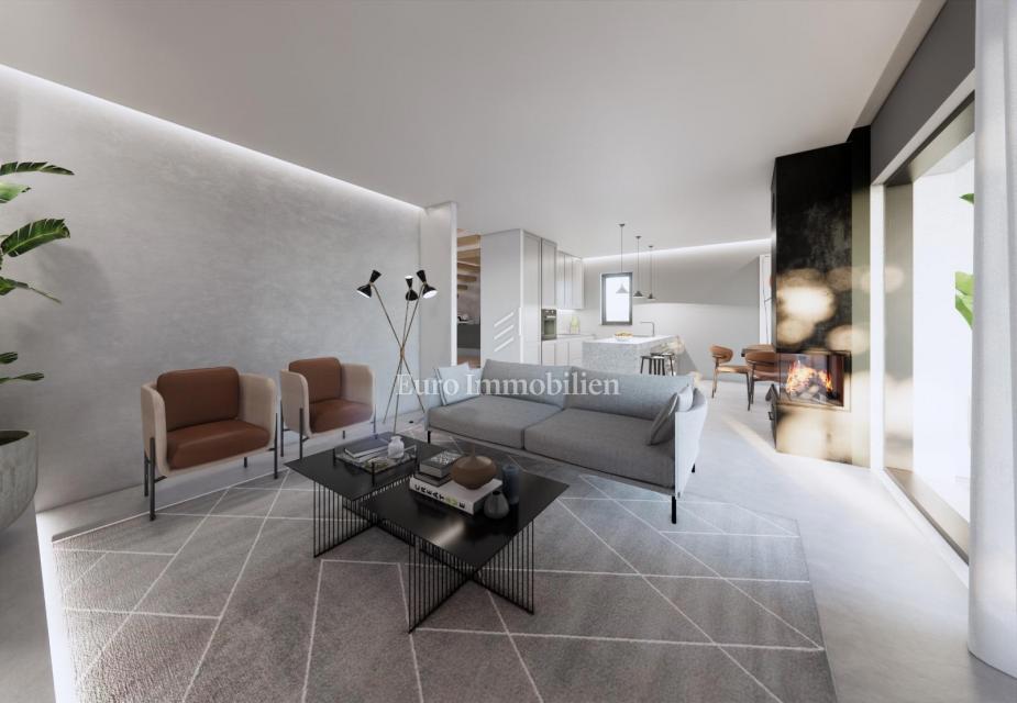 Villa con piscina e vista mare - citta di Krk