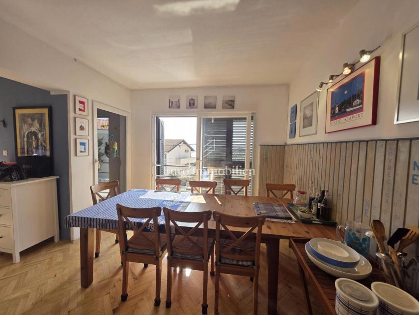 Appartamento con giardino e garage in posizione eccellente