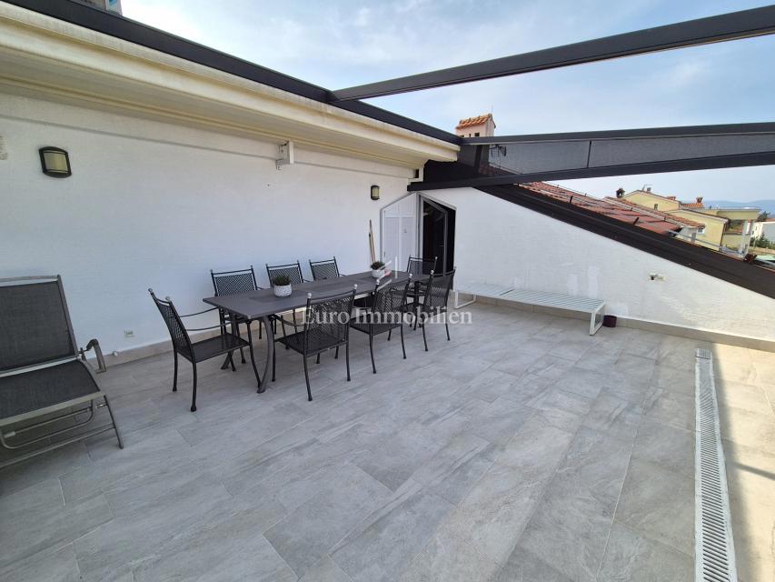 Appartamento Malinska, Malinska-Dubašnica, 110,44m2