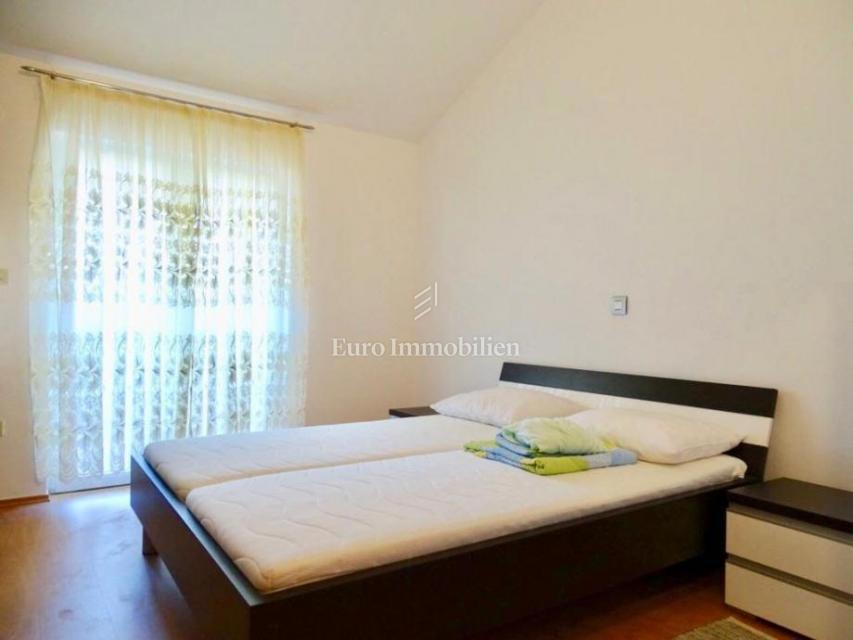 Island Krk, Malinska, house with pool, third row from the sea!