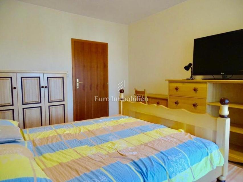 Island Krk, Malinska, house with pool, third row from the sea!