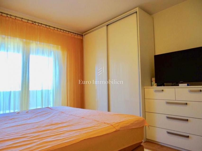 Island Krk, Malinska, house with pool, third row from the sea!