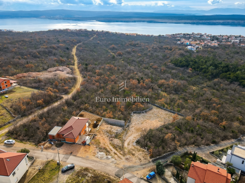 Jadranovo, terreno edificabile con vista mare