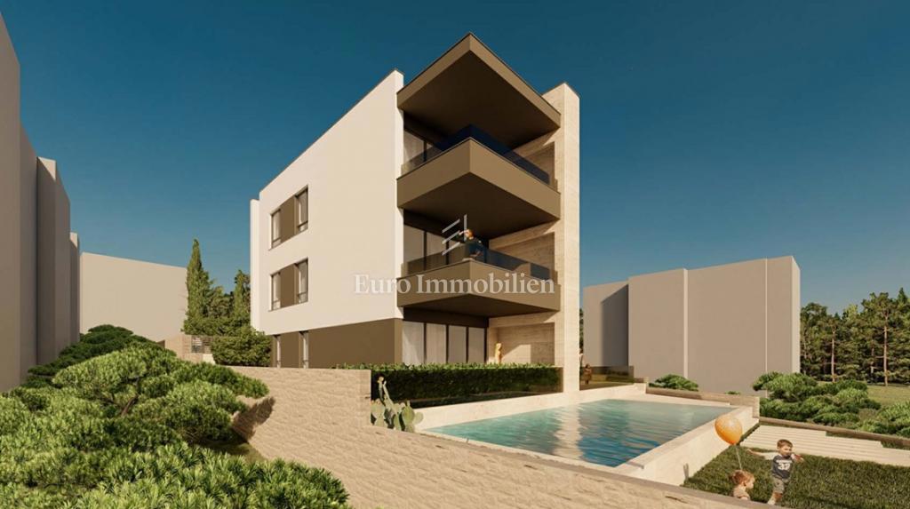 Novalja - nuovo appartamento con giardino vicino al mare