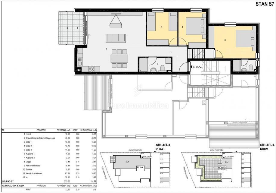 MANDRE prima fila mare appartamenti lusso vista mare S7