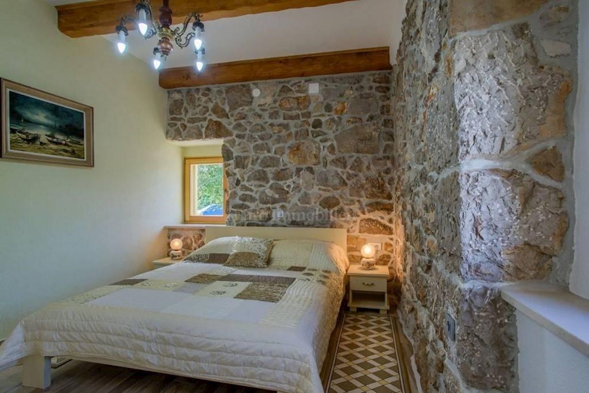 Renovated stone house, island of Krk