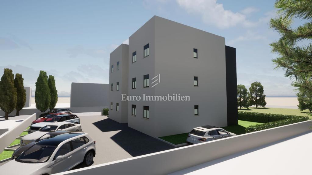 Two-bedroom apartment in a new building, Pakoštane