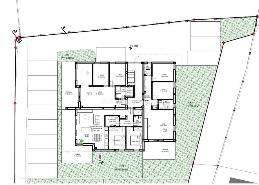 Srima - lussuoso appartamento seconda fila sulla spiaggia