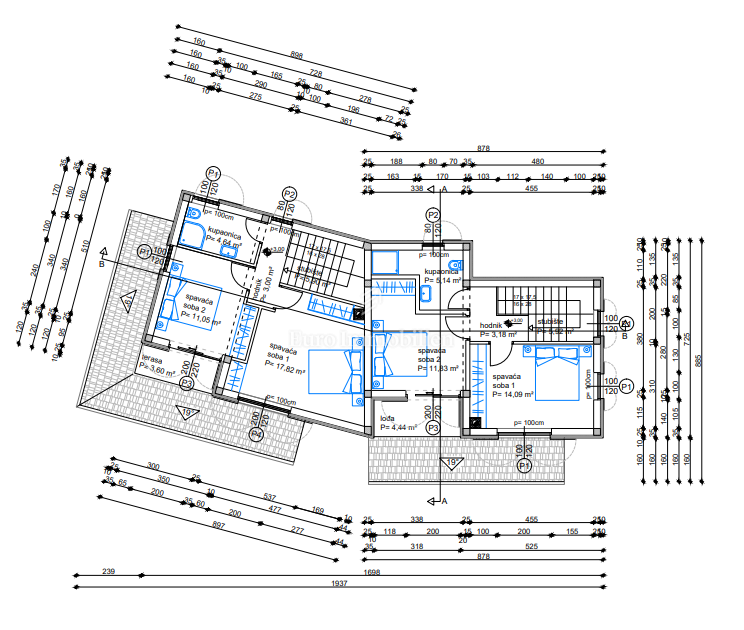 Jadranovo - nuova casa con piscina