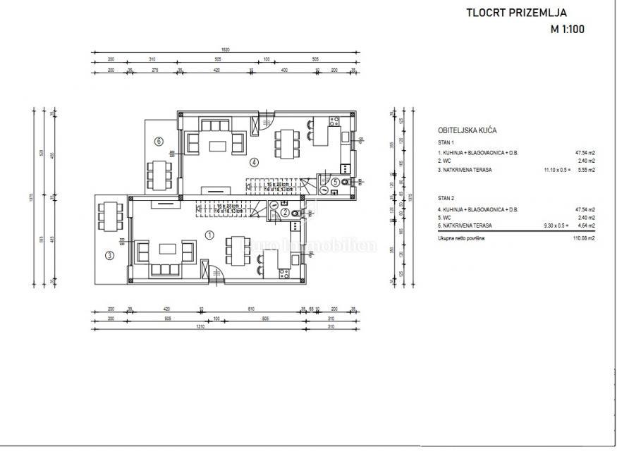 Terreno edificabile per una casa bifamiliare vicino al centro