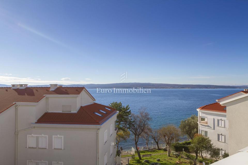 Appartamento a Selce con vista mare, a 30 metri dalla spiaggia