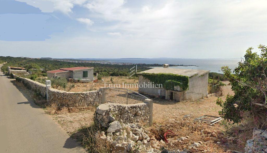 Novalja - casa legalizzata con vista mare