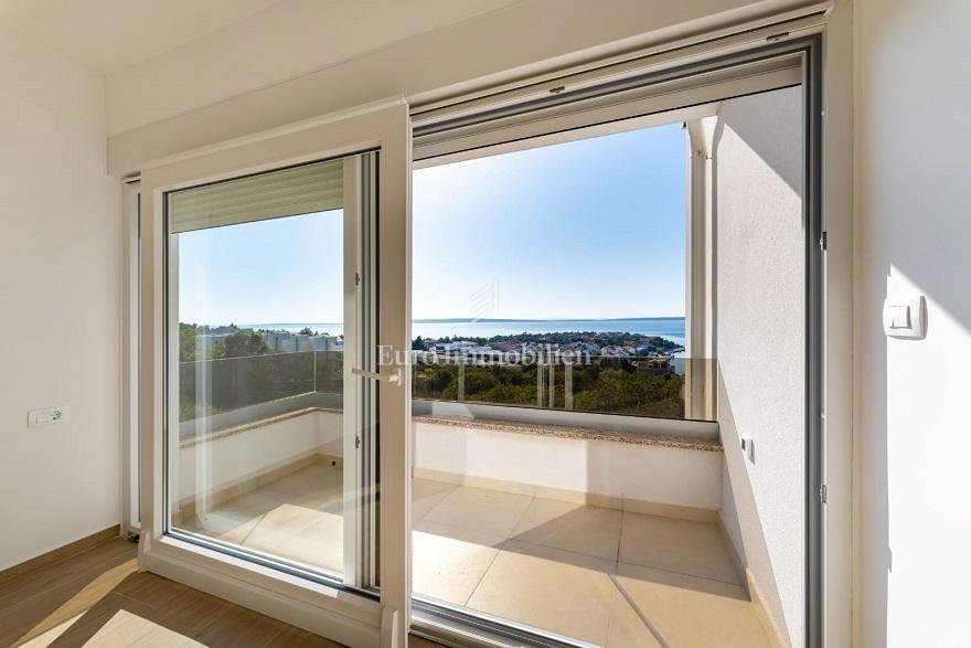 Šimuni, Pag - appartamento duplex con vista panoramica