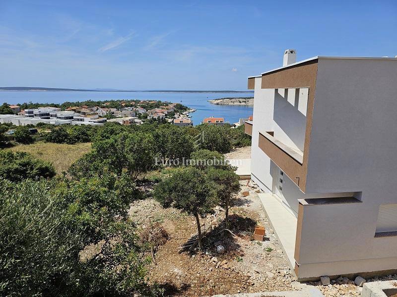 Šimuni, Pag - appartamento duplex con vista panoramica