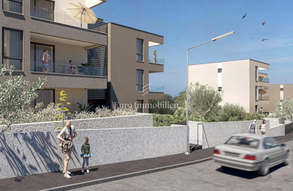 Novalja - appartamento vicino al mare, 1° piano