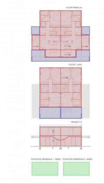 Sukošan - casa con piscina