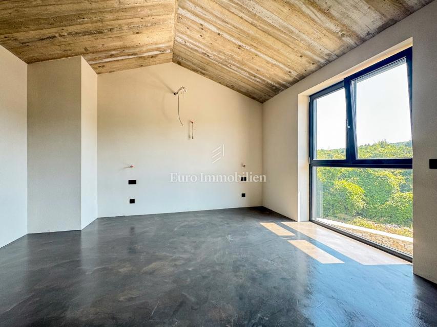 Labin - villa in pietra con piscina