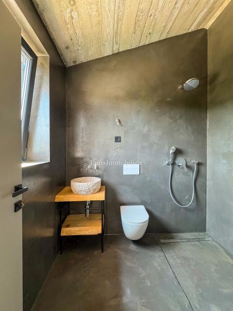 Labin - villa in pietra con piscina