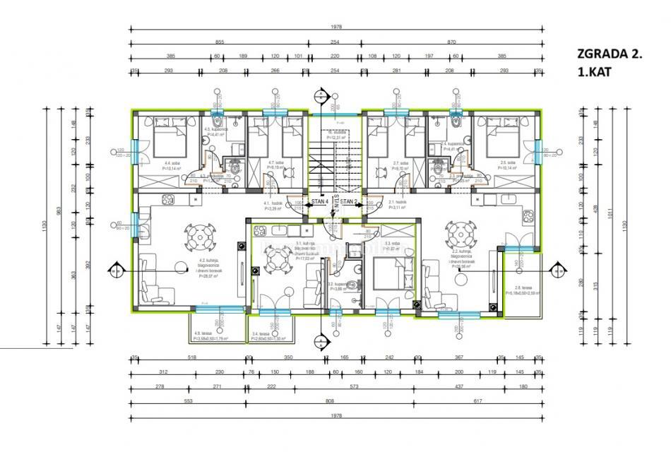 Appartamenti con due posti auto vicino alla spiaggia
