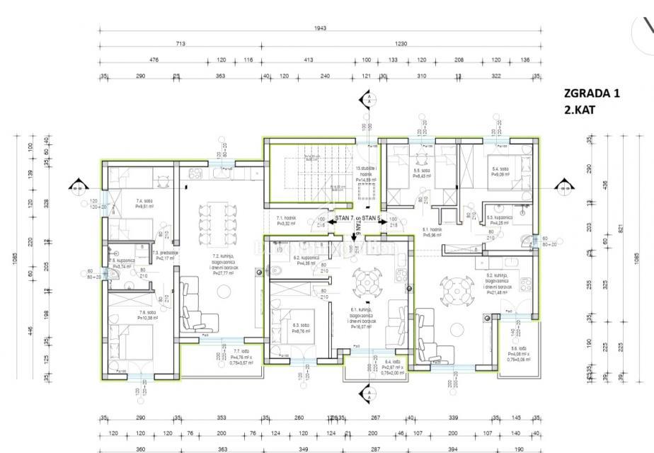 Appartamenti con due posti auto vicino alla spiaggia