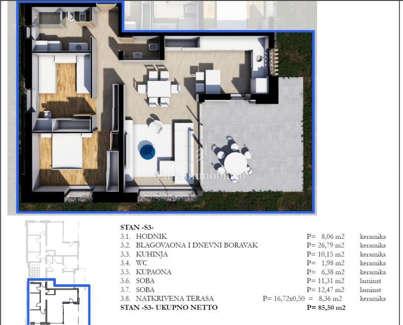 L'Istria - appartamento in una villa urbana nel centro città