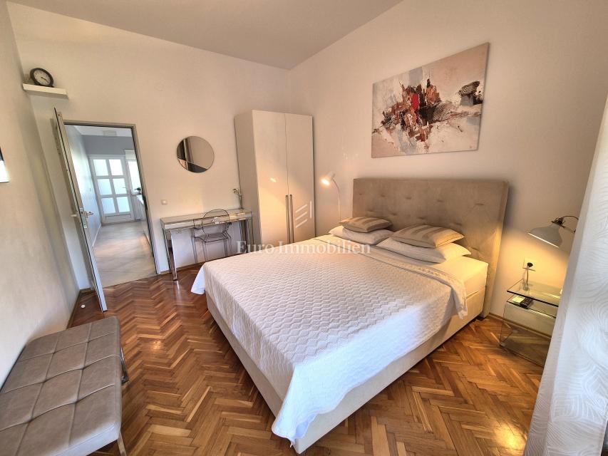 Appartamento arredato al piano terra con giardino