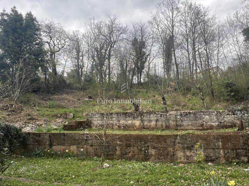 Dintorni di Abbazia, Bregi, terreno edificabile con vista mare